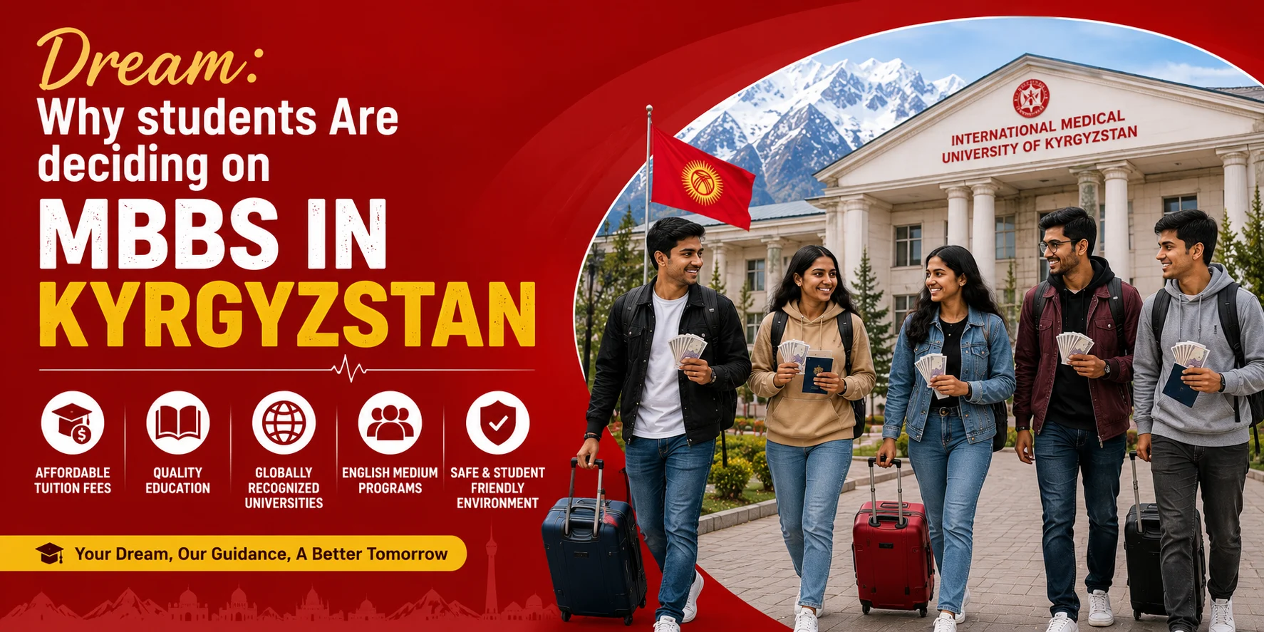 From NEET stress to health practitioner Dream: Why students Are deciding on MBBS in Kyrgyzstan